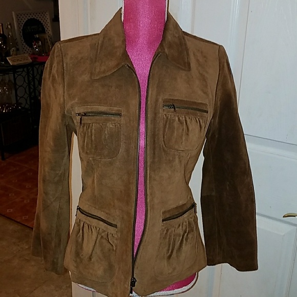 Banana Republic Jackets & Blazers - Banana Republic leather/ suede jacket